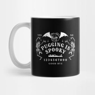 Pugging is Spooky Ouija Board Gamer Mug